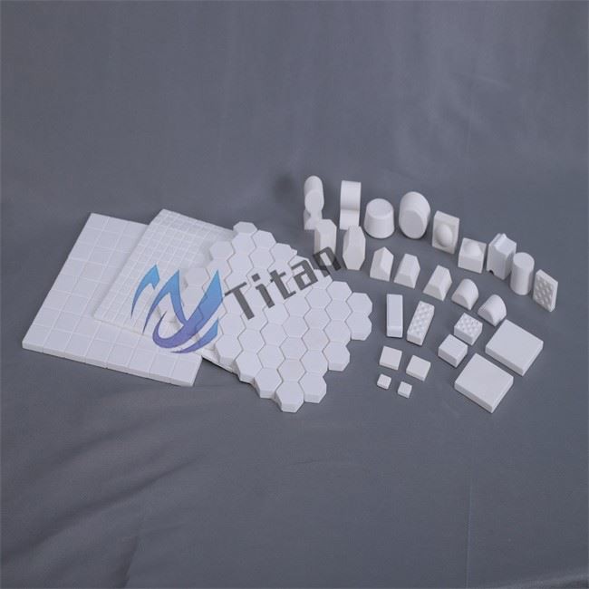 Wear Resistant Alumina Mosaic Ceramic Tiles