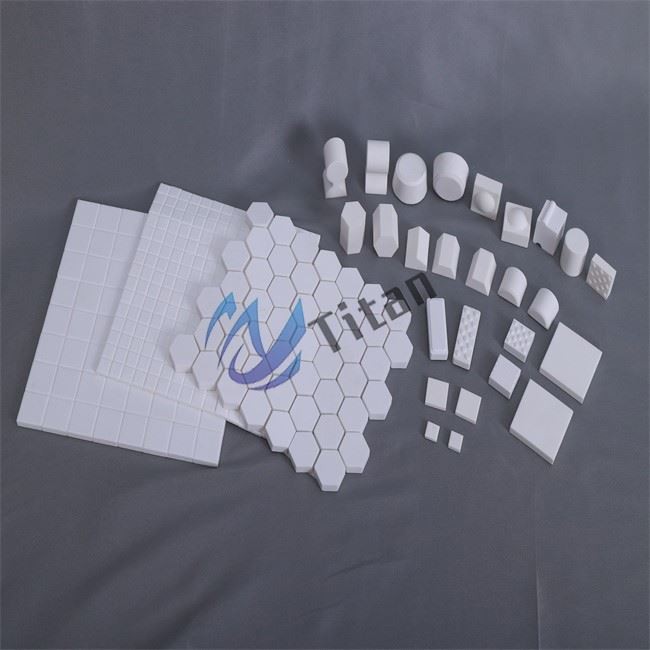 Wear Resistant Alumina Mosaic Ceramic Tiles