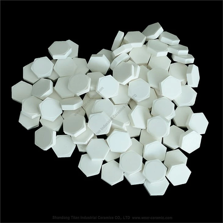 Kepingan Pelapik Seramik Alumina
