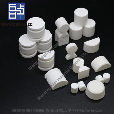 92 Lajur Seramik Tahan Haus Alumina Tinggi