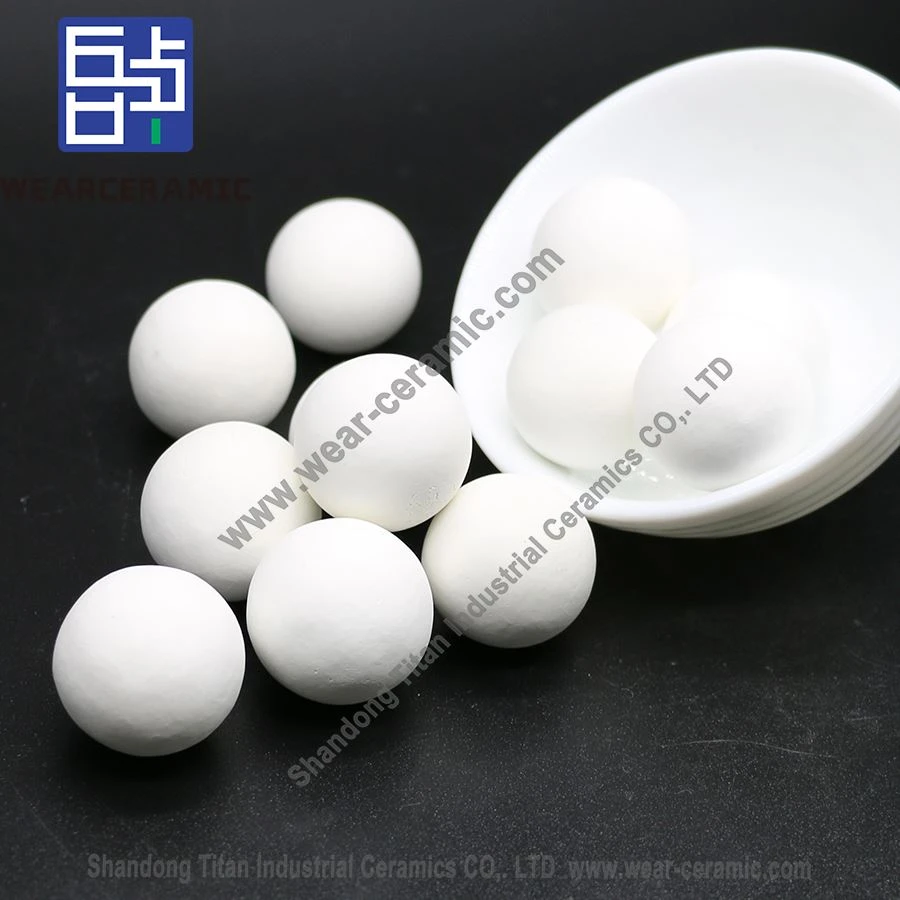 Bola Pengisi Seramik Alumina Oksida Tahan Tekanan